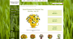 Desktop Screenshot of kathrynsflowerandgiftshop.com